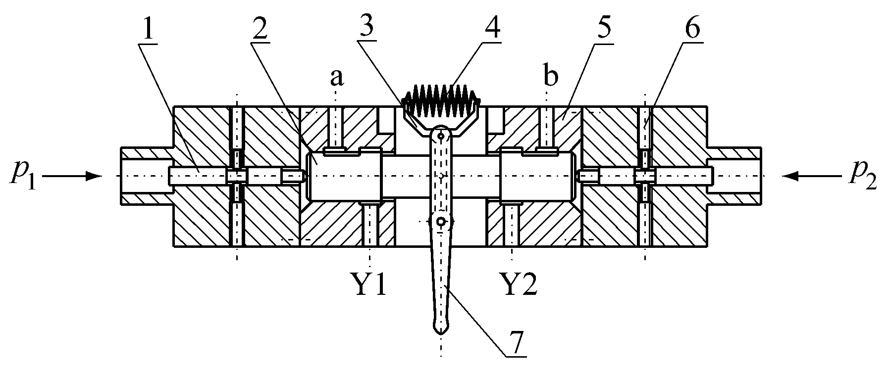 液壓泵維修之A4VG型工程液壓泵伺服變量機構的工作原理(圖1) 液壓泵維修之A4VG型工程液壓泵伺服變量機構的工作原理(圖1)
